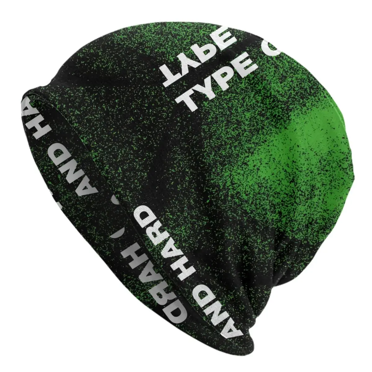 Custom T-Types O N-Negatives Vintage Rock Skullies Beanies Caps Cool Winter Warm Knitting Hat Unisex Adult Bonnet Hats