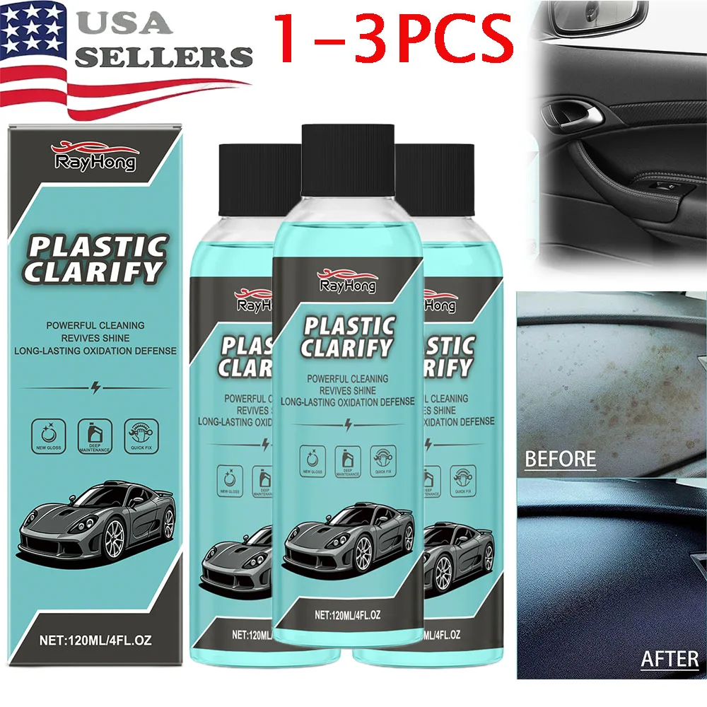 

1-3 шт. пластиковый Clarify для автомобилей, пластиковый Clarify, безводный спрей-воск 2025 - НОВЫЕ автомобильные товары