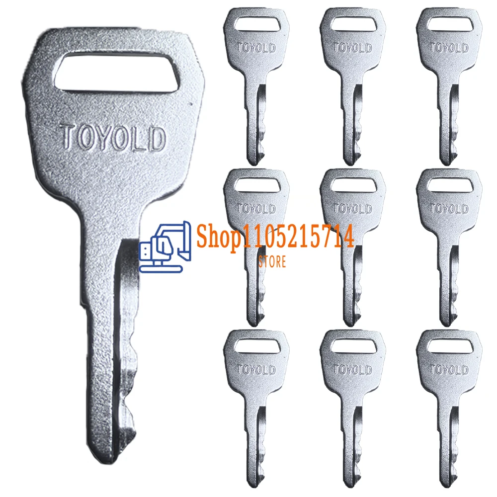 1/5/10/30/50 PCS TOYOLD Key 511416 Ignition Switch Key for Forklift Old Model