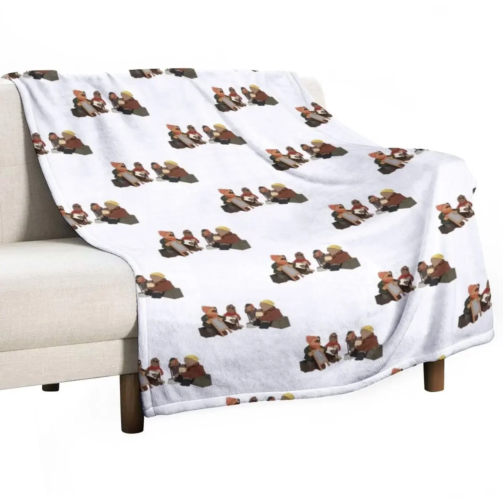 emmet otters jug band Throw Blanket warm winter Tourist Extra Large Throw Blankets