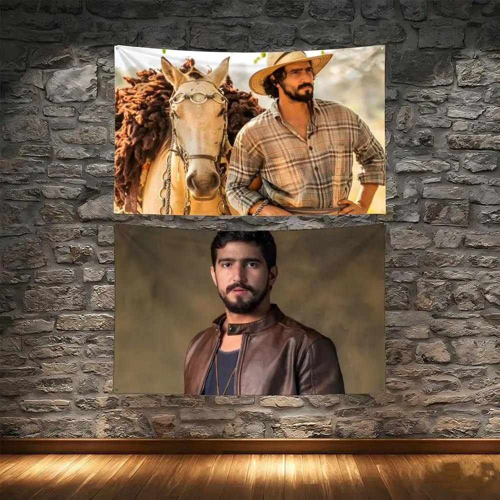 Brazilian Actor R-Renato Goes Flag Flags Tapestry Creative Pattern Photo Living Room Wall Art Party Outdoor Decor