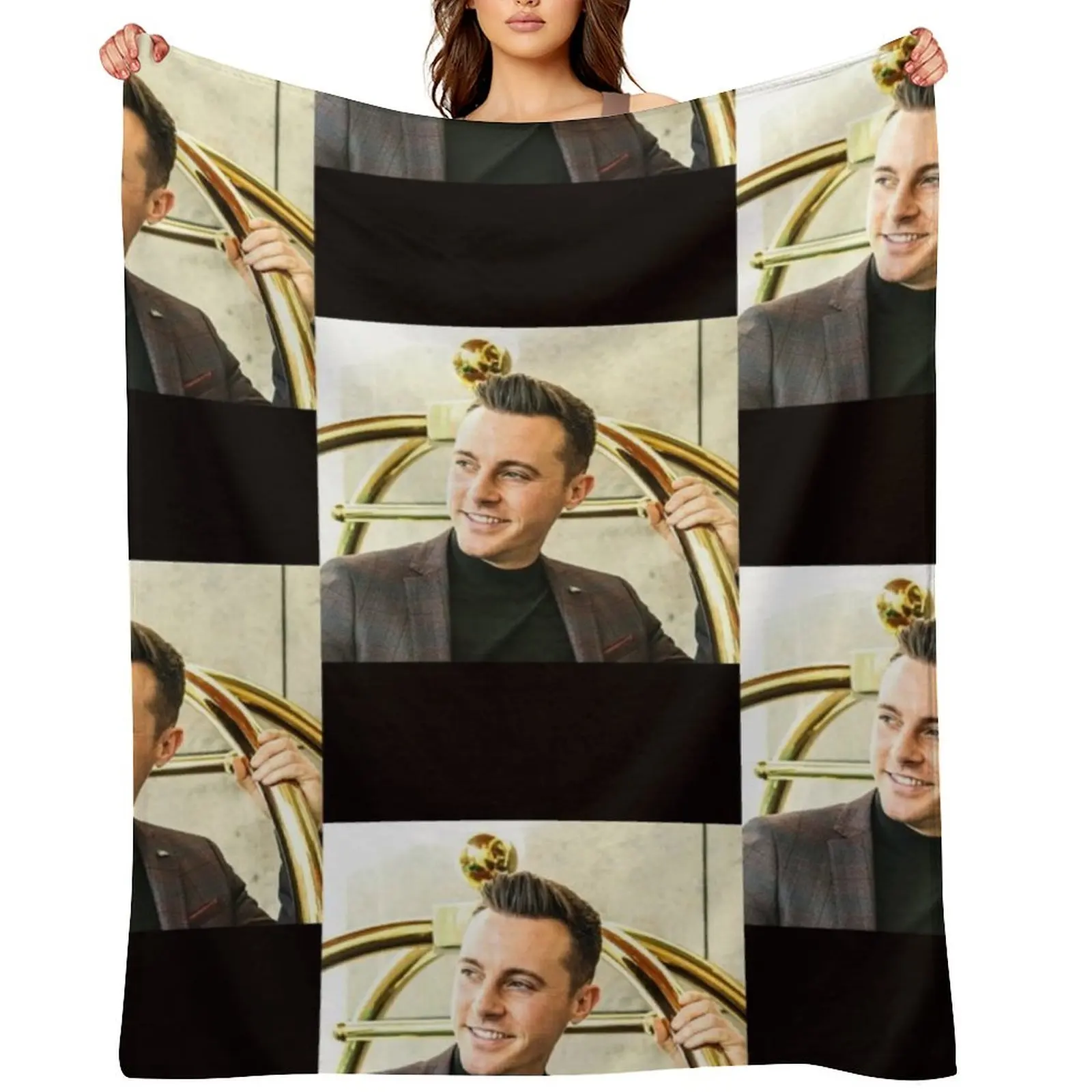 Nathan Carter Cool Pose Classic Throw Blanket Bed Extra Large Throw Thin halloween Blankets