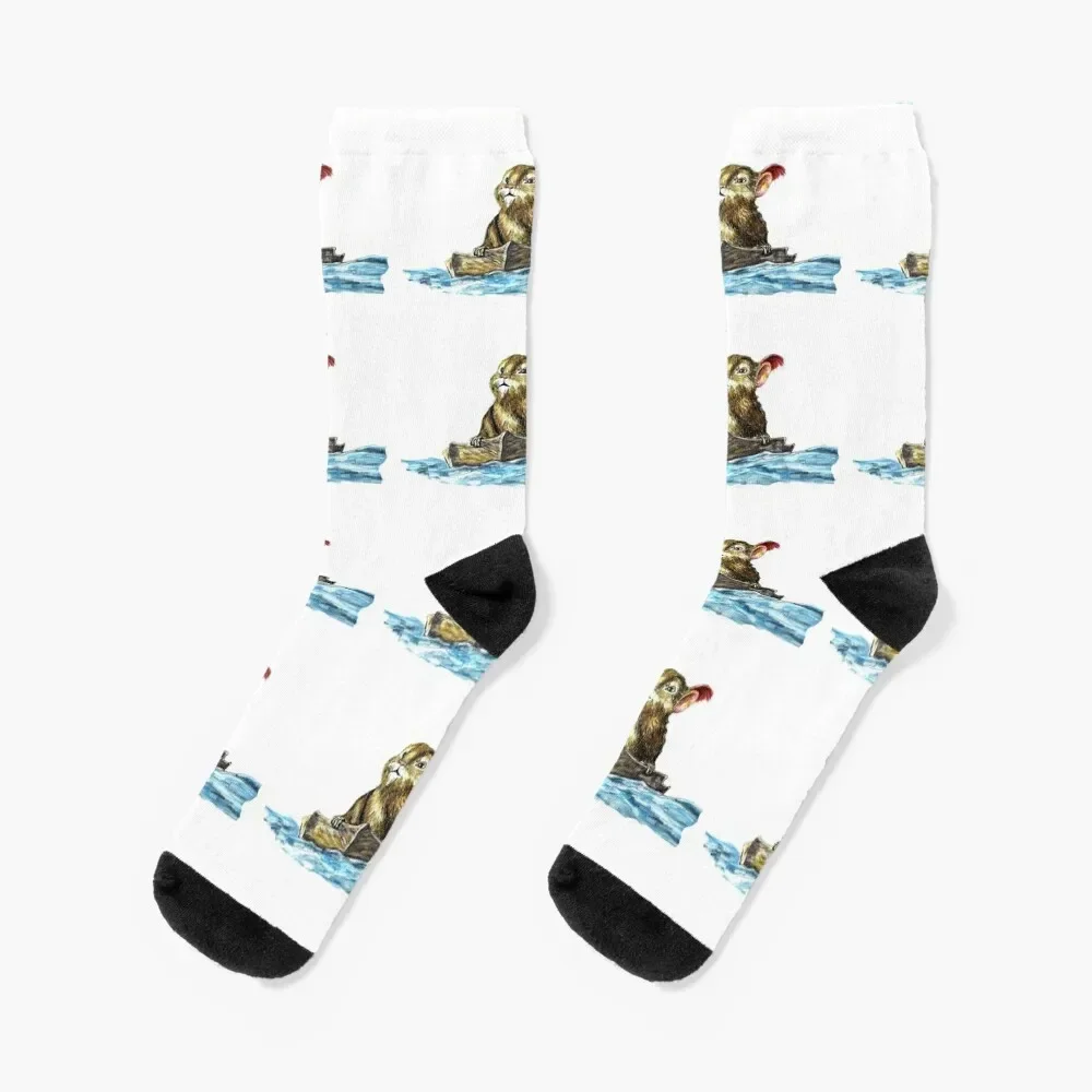 Reepicheep's Voyage from The Chronicles of Narnia Socks custom sports anti slip football Men Socks Women's