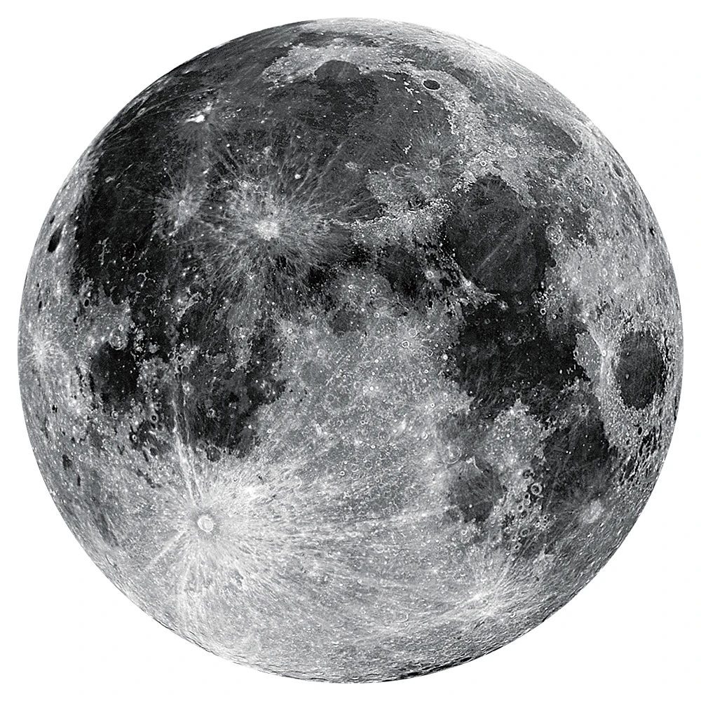 MaxRenard Game The Moon 1000 Pieces Jigsaw Puzzle for Adult Diameter 26.97” Round Puzzle Toy Home Wall Decoration