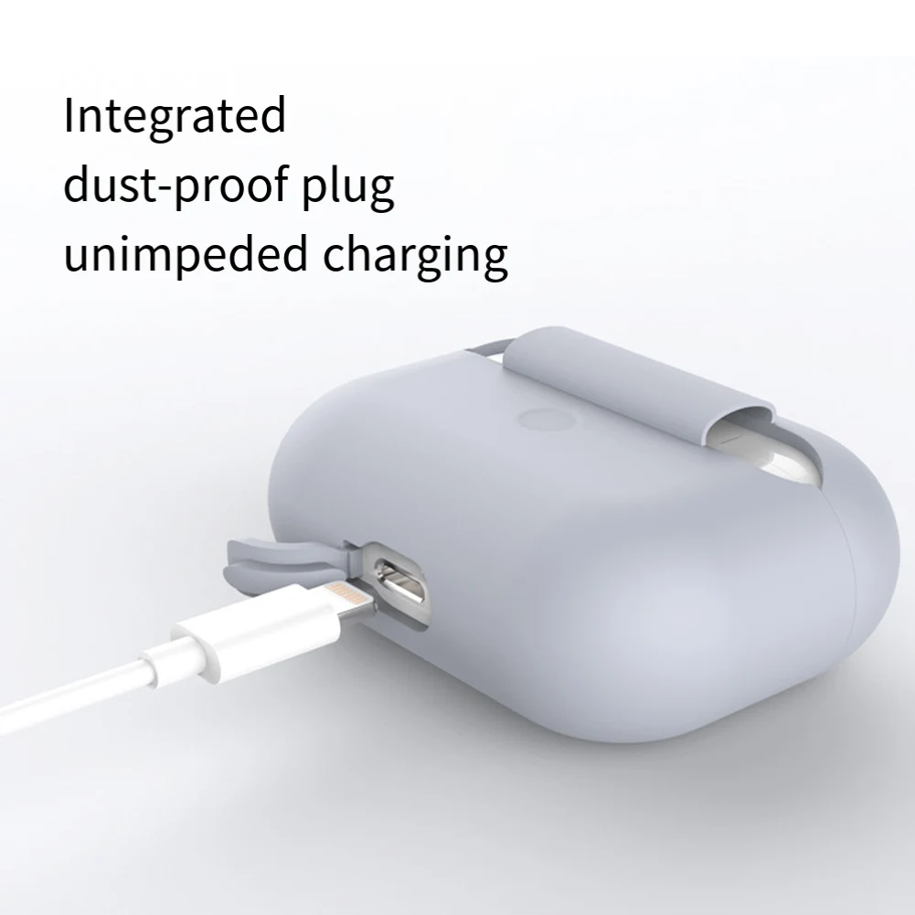Earphone Silicone Case For Airpods 1/2/3/Pro Cover Anti-Lost Earphone Protective Cases Portable Earphone Protective Shell