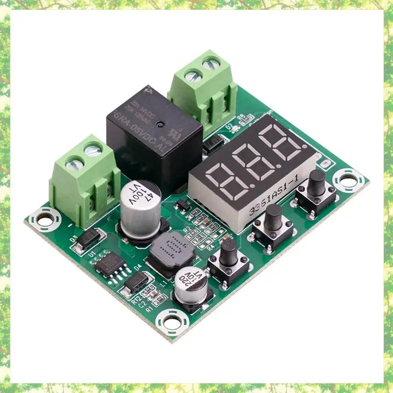 Smart-4X 6V-80V Battery DC Voltage Protection Module High Voltage Undervoltage Battery Disconnect Output Protection Board