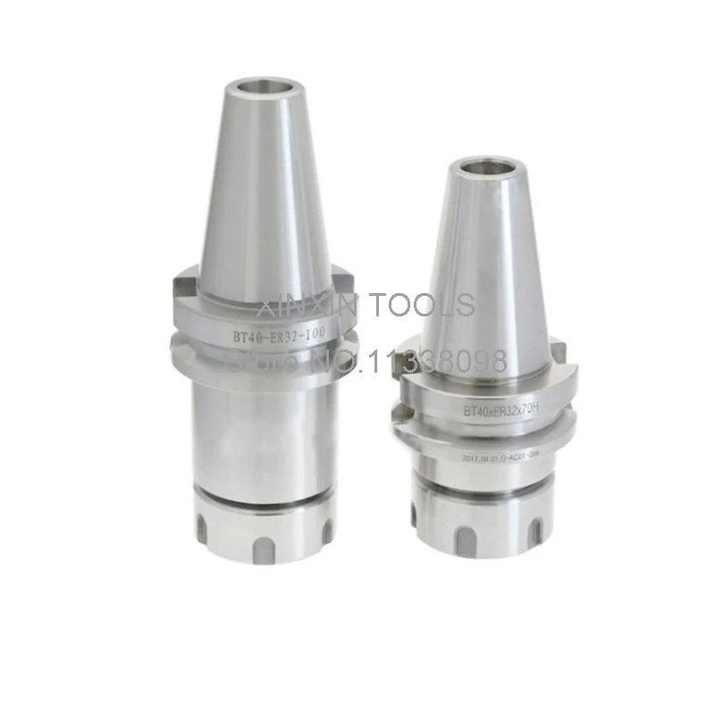 BT40-ER40-70L Spring ER Collet Chuck CNC Milling Toolholder Clamping End Mills Work on CNC Milling Machine