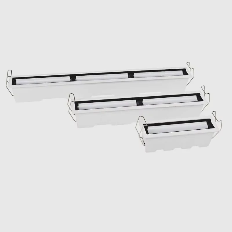 

Dimmable Recessed Square LED Downlights 10W 20W 30W LED Ceiling Spot Lights AC85V~265V LED Strip Lights Indoor Lighting