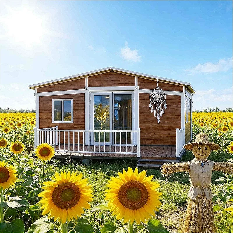 Expandable Prefab Container House Portable Modular Studio Room Home Office Shed with Customized Layout for Garden High Quality