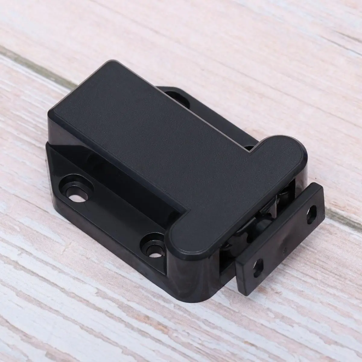 2 pezzi autobloccanti chiusura porta armadio chiusura hardware push aperto guardaroba tappo armadio più vicino plastica durevole facile installazione