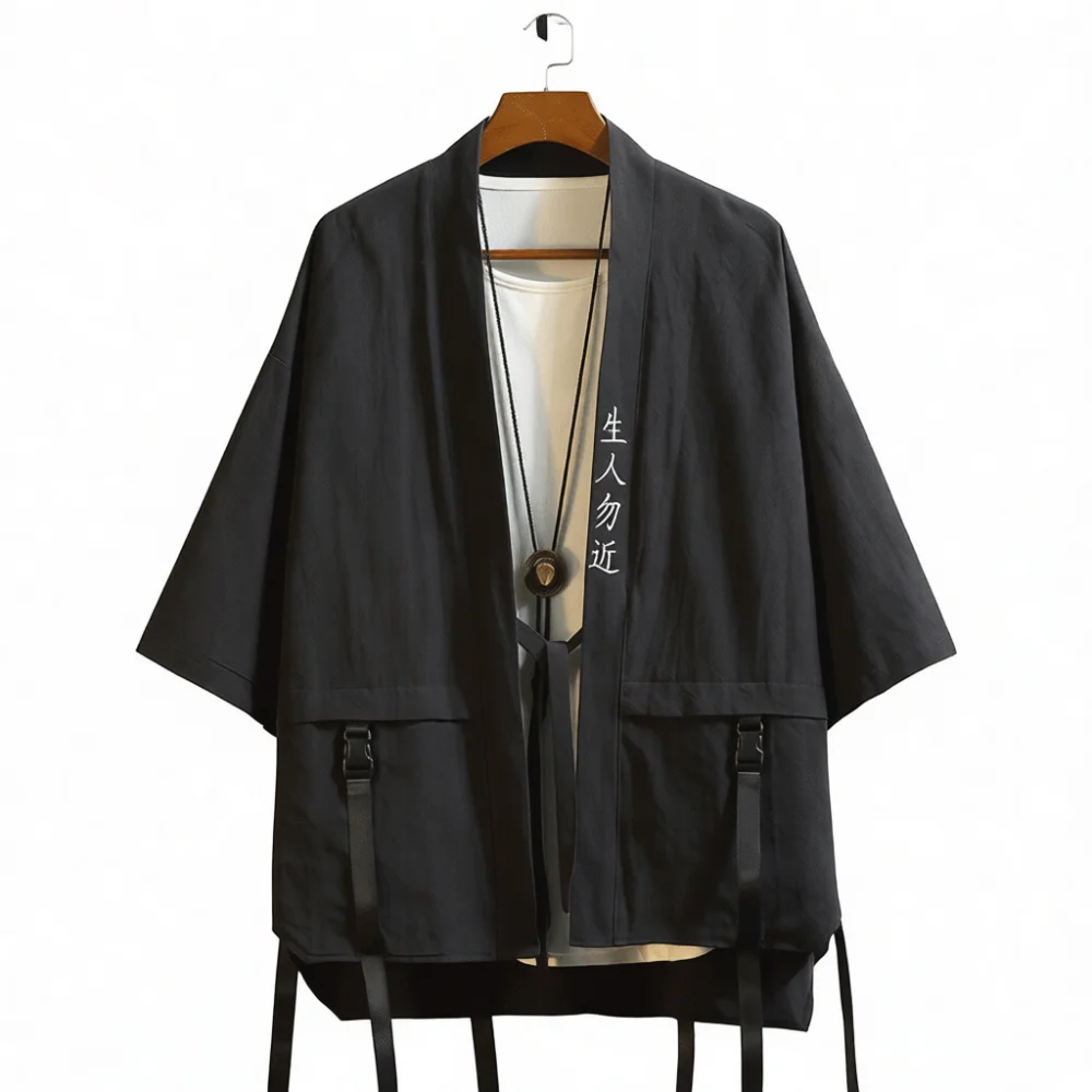 Japanischer Kimono-Stil Hemd f – Street Fashion Kimono Bewertung und Preis