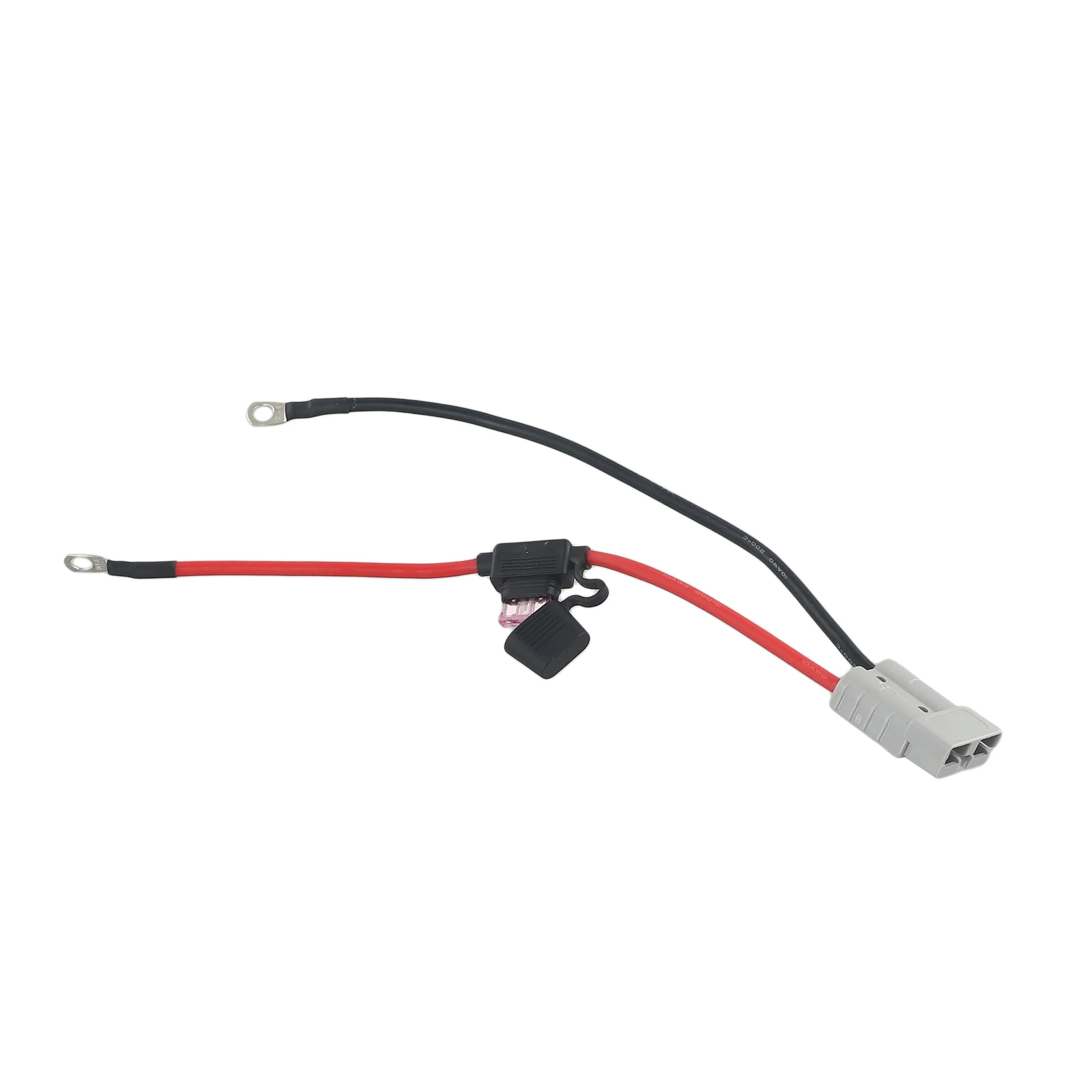 10AWG 50A M8 Terminal Charging Cable Kit with 300mm Length PVC Copper Construction for Electric Vehicles Material Handling