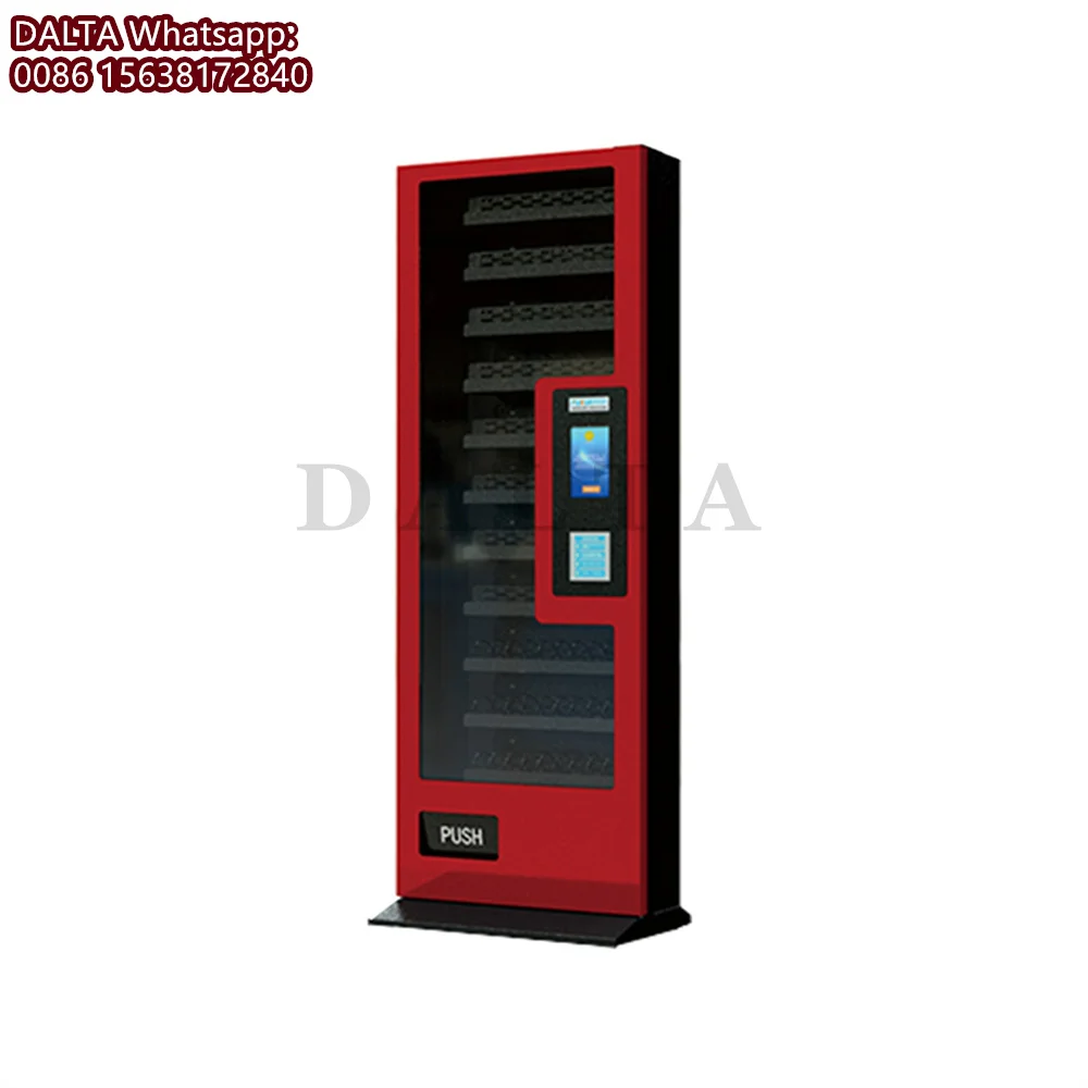 

24H Automatic Self-service Cabinet Vending Machine Small Food Snack Cigarette Vending Machine for Sale