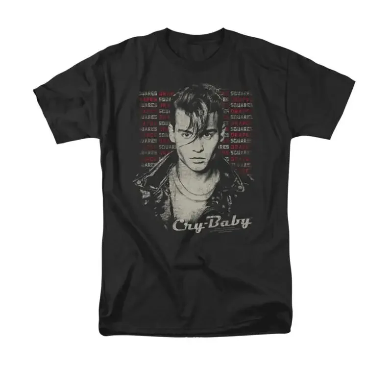 CRY BABY DRAPES SQUARES Lizenziertes T-Shirt für Erwachsene, Herren, SM 6XL