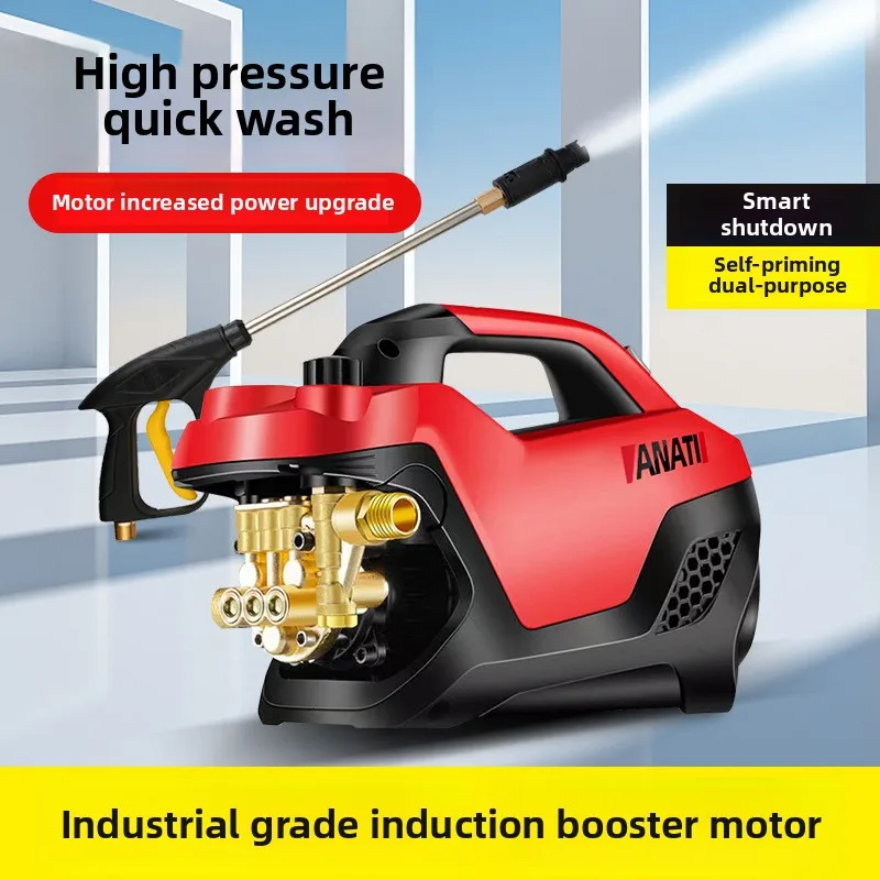 

3000 Вт водяной пистолет высокого давления для мойки автомобилей, артефакт, 220 В, мощный водяной пистолет, машина для сильной очистки