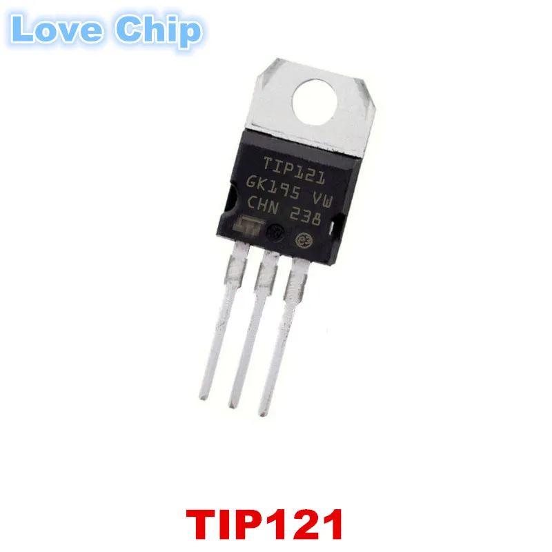 10pcs/lot New original TIP121 TO-220 5A 80V