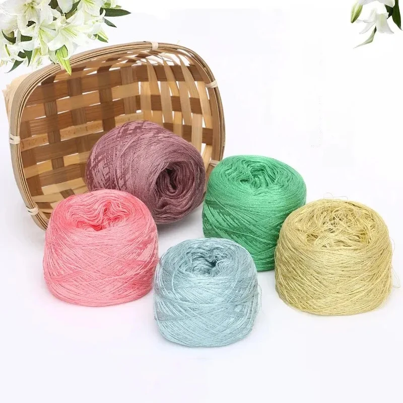 1PCS 250g Yarn Wool Woven DIY Handmade Sewing Supplies Ball of Yarn Solid Color Knitted Scarf Sweater Materials Wool Group Yarn