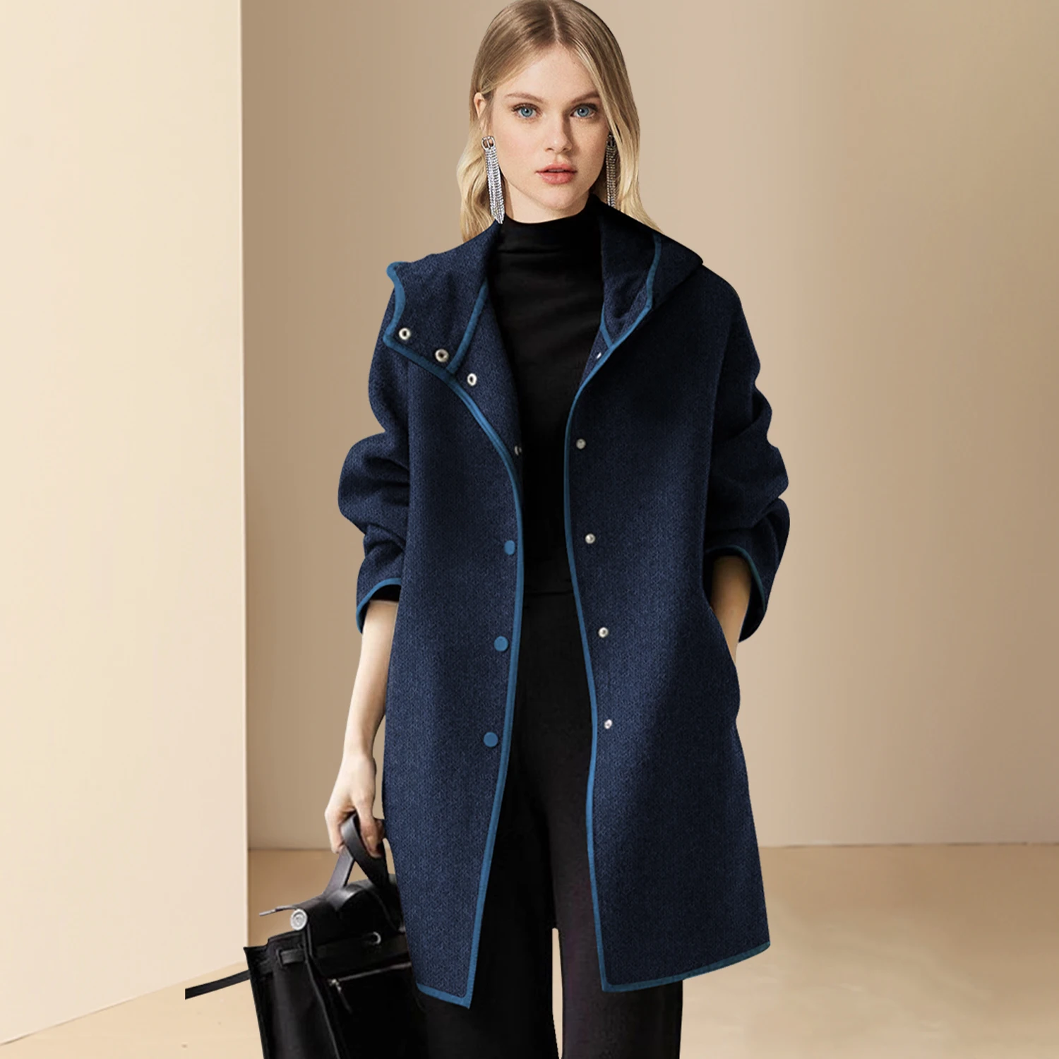 casual-faionable-hanfu-sle-women's-coat-with-hood-woolen-material-early-winter-outerwear-mid-length-single-button-closure