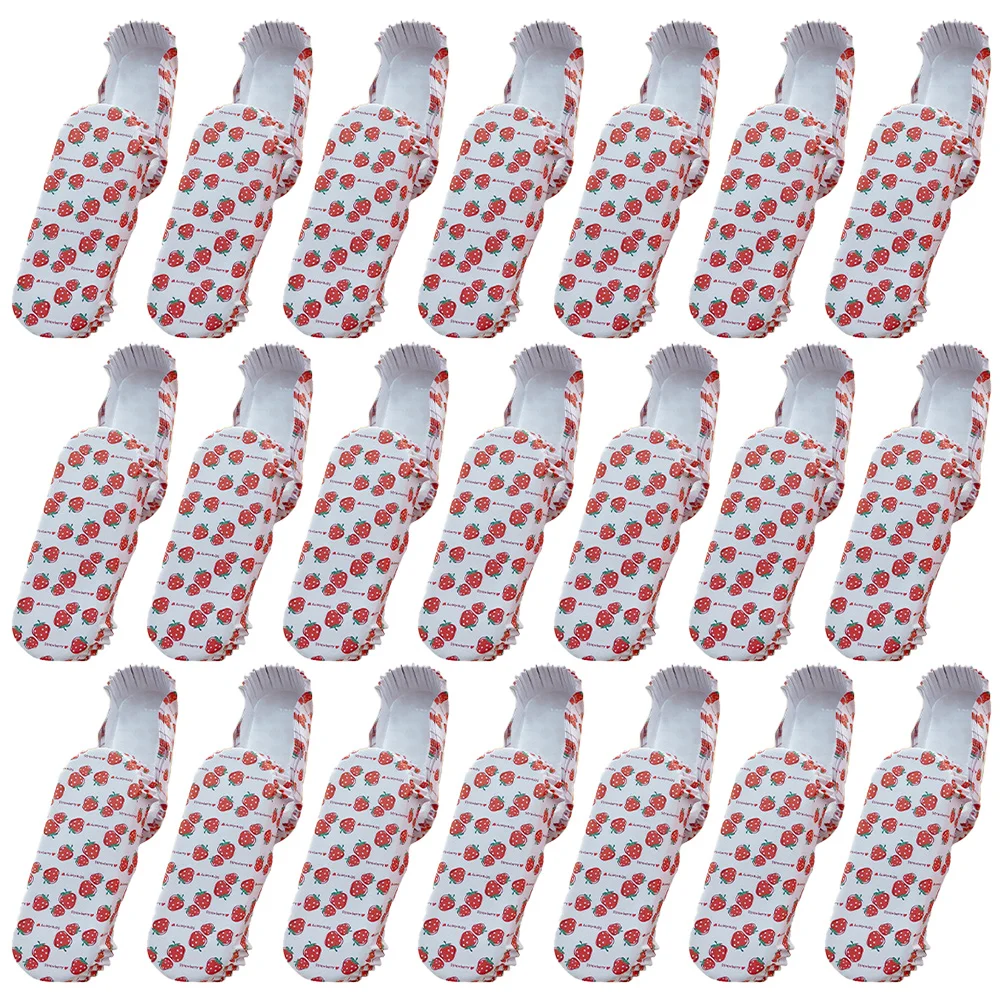 100pcs Hot Dog Trays Disposable Baking Cups Paper Trays Paper Hot Dog Trays