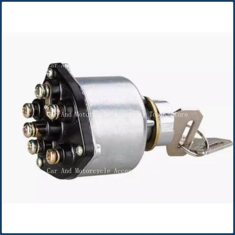 Forklift Ignition Switch with Keys JK406 Sleeve Suitable for Vehicle Starting Assembly