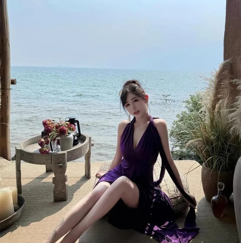 

Платья Женское платье Зима Лето Хлопок с бантом на пуговицах Уличная одежда Ulzzang Girl Group Trend Минималистский Современный