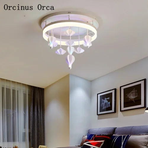 Nordic Modern Simple Hot Balloon ceiling lamp Boys and Girls Bedroom Children's Room Lights Warm Romantic LED White ceiling lamp image 3