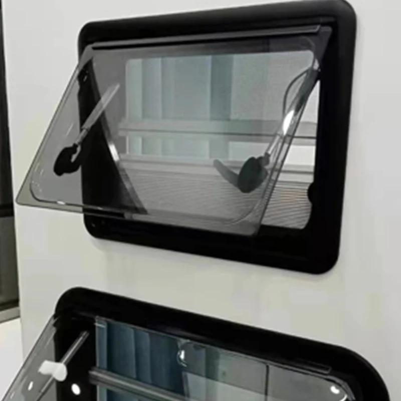 Rv Window Double Acrylic Ejector Window with Blackout Curtain Anti-mosquito Curtain Modification Accessories