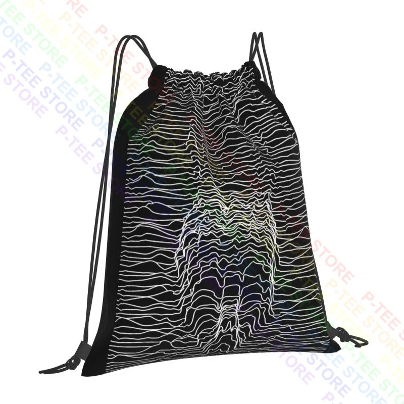 Donnie Darko Joy Division Unknown Pleasures Parody 01 Drawstring Bags Gym Bag Travel Art Print