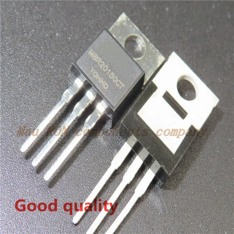 

10 шт./лот MBR20150CT MBR20150 MBR20150C TO-220 Шоттки и выпрямители 20 А 150 Вольт двойной новый оригинальный в наличии
