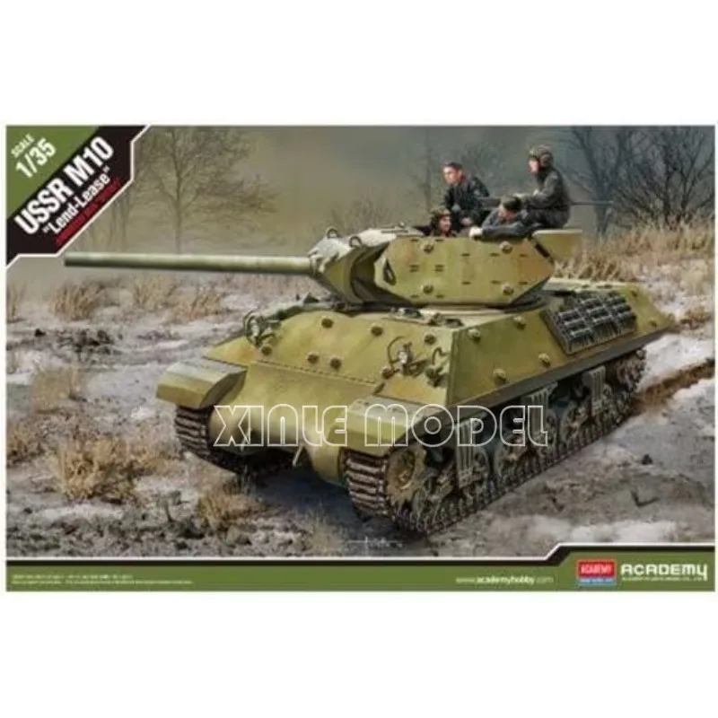 

Академия 13521 СССР M10 "Lend-Lease" с 5 фигурками 1/35 пластиковый собранный танк модель комплект игрушка «сделай сам»