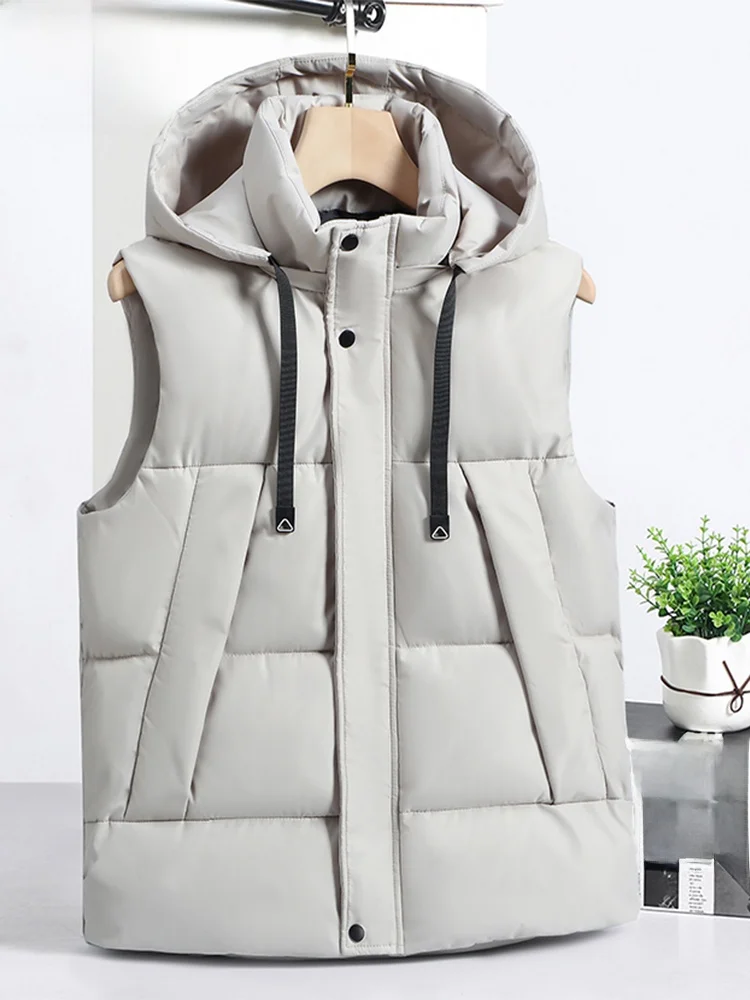 

TUCANO Woodpeer Outdoor Workwear down Cotton Vest ex Svel Detachable Cap oulder Pad Thi Winter Jaet 2025