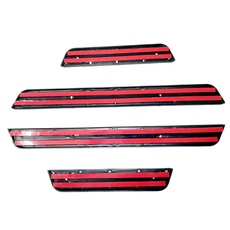 For Volvo EX30 2025 2026 Accessories Car Plastic Stainless Steel Door Sill Scuff Cover Plates Protection Stickers Trim Styling