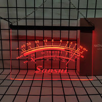 Sansui Peak vu dB Display LED Neon Sign Home Decor with Vintage Plaques and Posters for Room Office Farmhouse