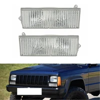 56000098 56000099   Carcasa de lámpara antiniebla delantera, cubierta de lámpara antiniebla, accesorios automotrices para Jeep Cherokee 1984-1996