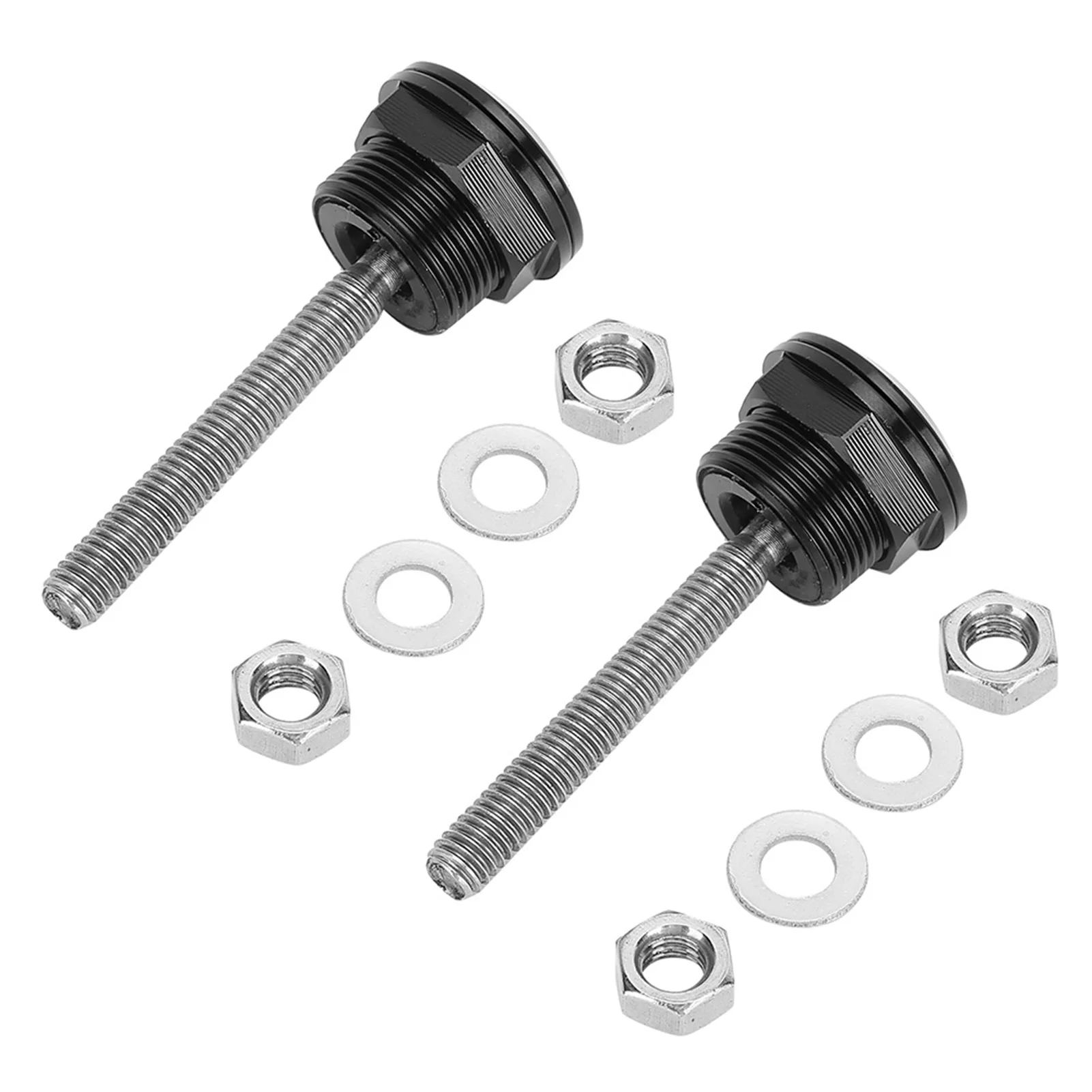 2Pcs Haube Pin Motorhaube Lock Quick Release Push Button Stoßstange Clip Riegel Motorhaube Lock Stoßstange Clip Riegel Haube Lock Clip