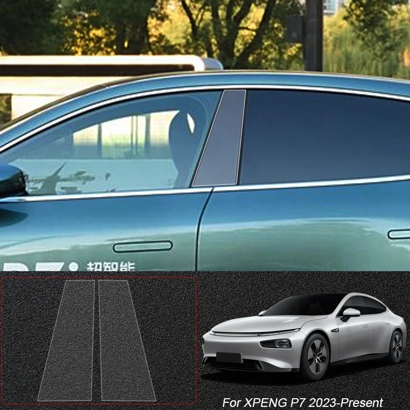 

B Pillars TPU Car Protective Film Auto Window Body Paint Sticker Accessories For XPENG G9 G6 X9 MONA M03 P7+ P7 2023-2026