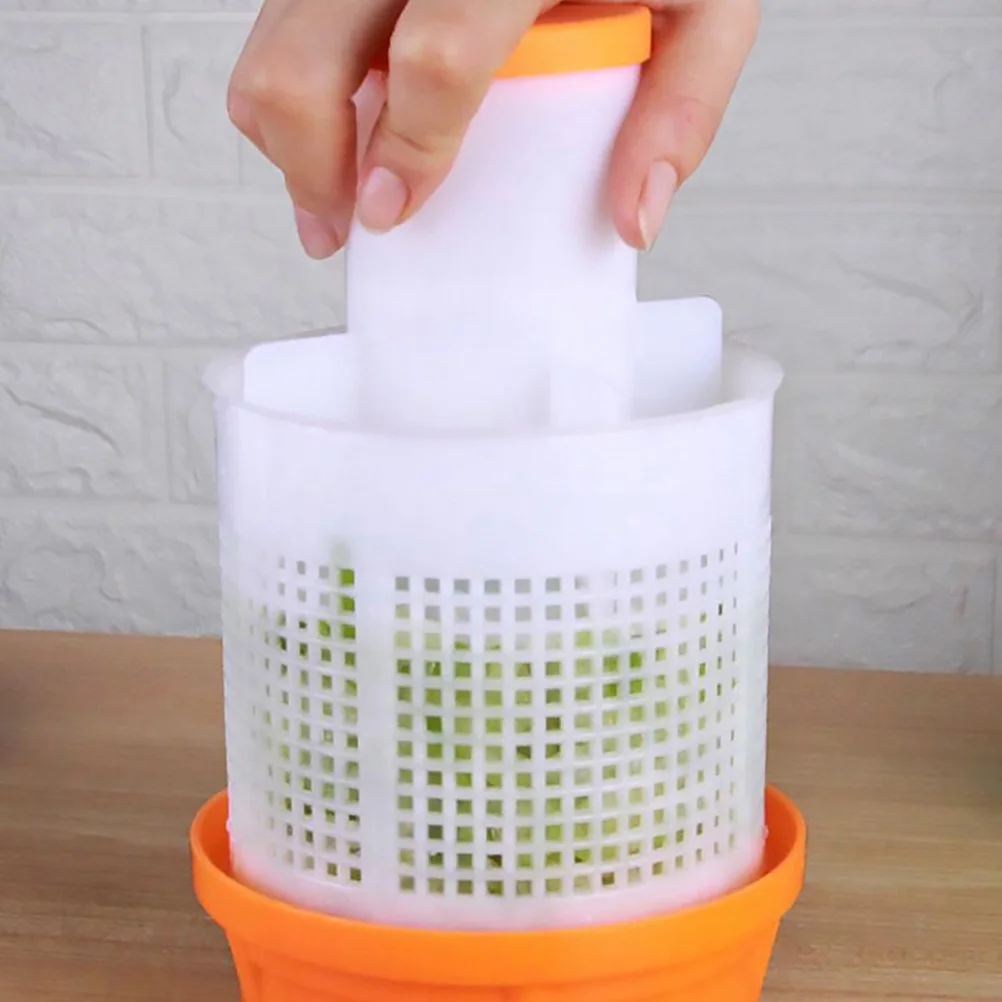 

Vegetable Dehydrator Salad Spinner PP Manual Food Water Remover Easy Clean Kitchen Tool Vegetable Dryer Home Restaurant Teaching