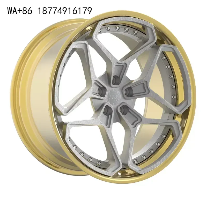 wmwmnu Two Pieces Forged Wheels 18 19 20 21 22 23 24 Inch Alloy Car Rim Custom Alloy Car Wheels