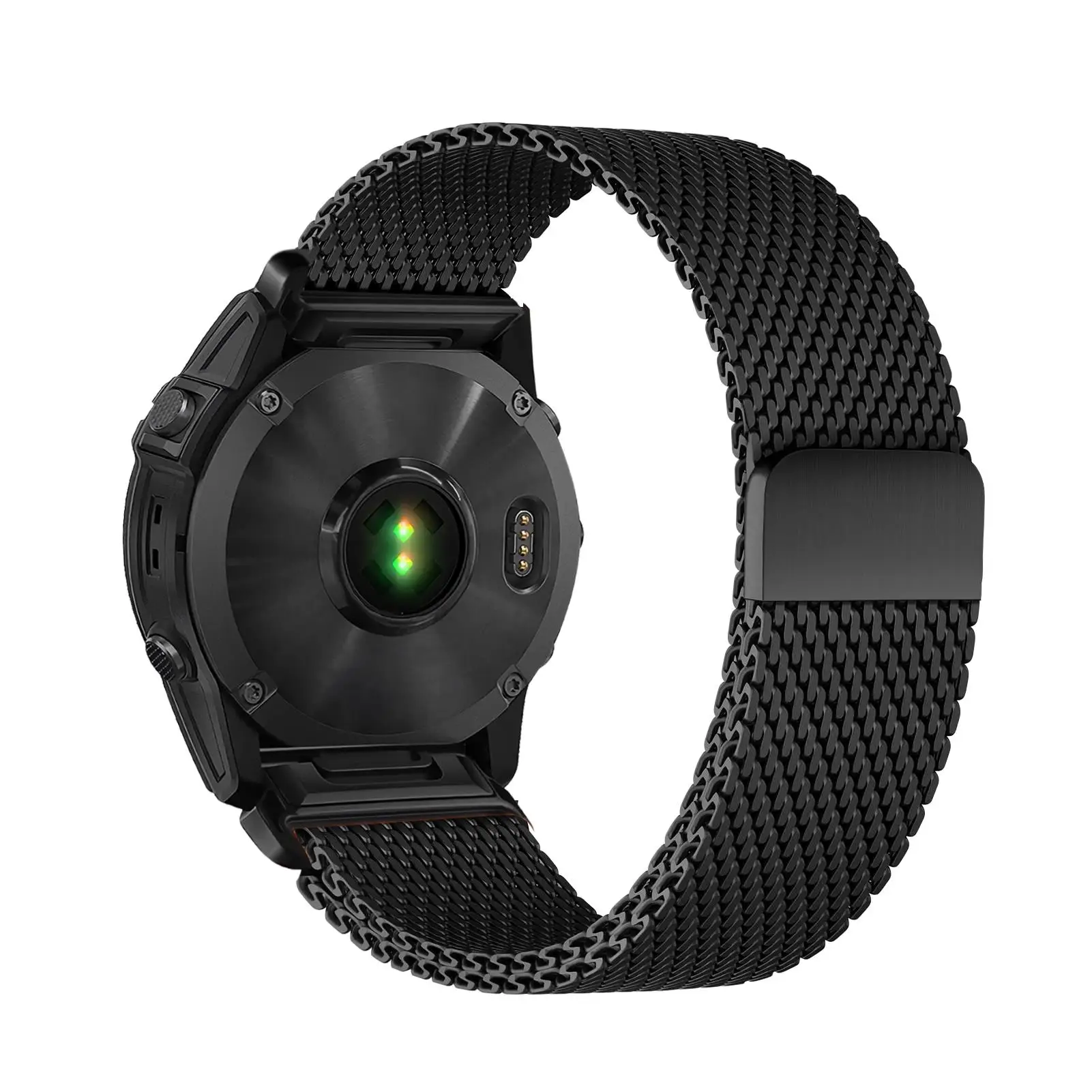 22mm 26mm QuickFit Armband für Garmin Fenix 8 Pro 7X 6X 51mm 47mm T-Rex Ultra 2 Magnetisches Milanaise-Armband Correa Active Max Gurt