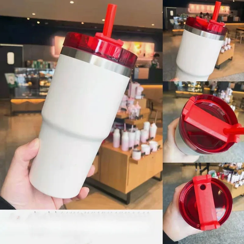 

304 stainless steel insulated cup for convenient large capacity straws, coffee cups, car cups