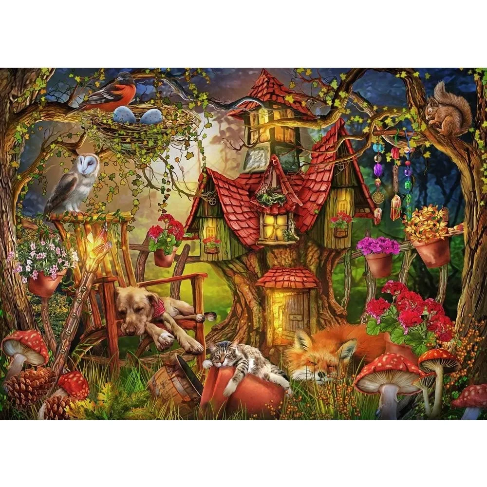 Puzzle en bois pour le temps endormi, 1000/500/300 pièces, pour les jeux d'activités familial stimulants, cadeau d'anniversaire pour fête