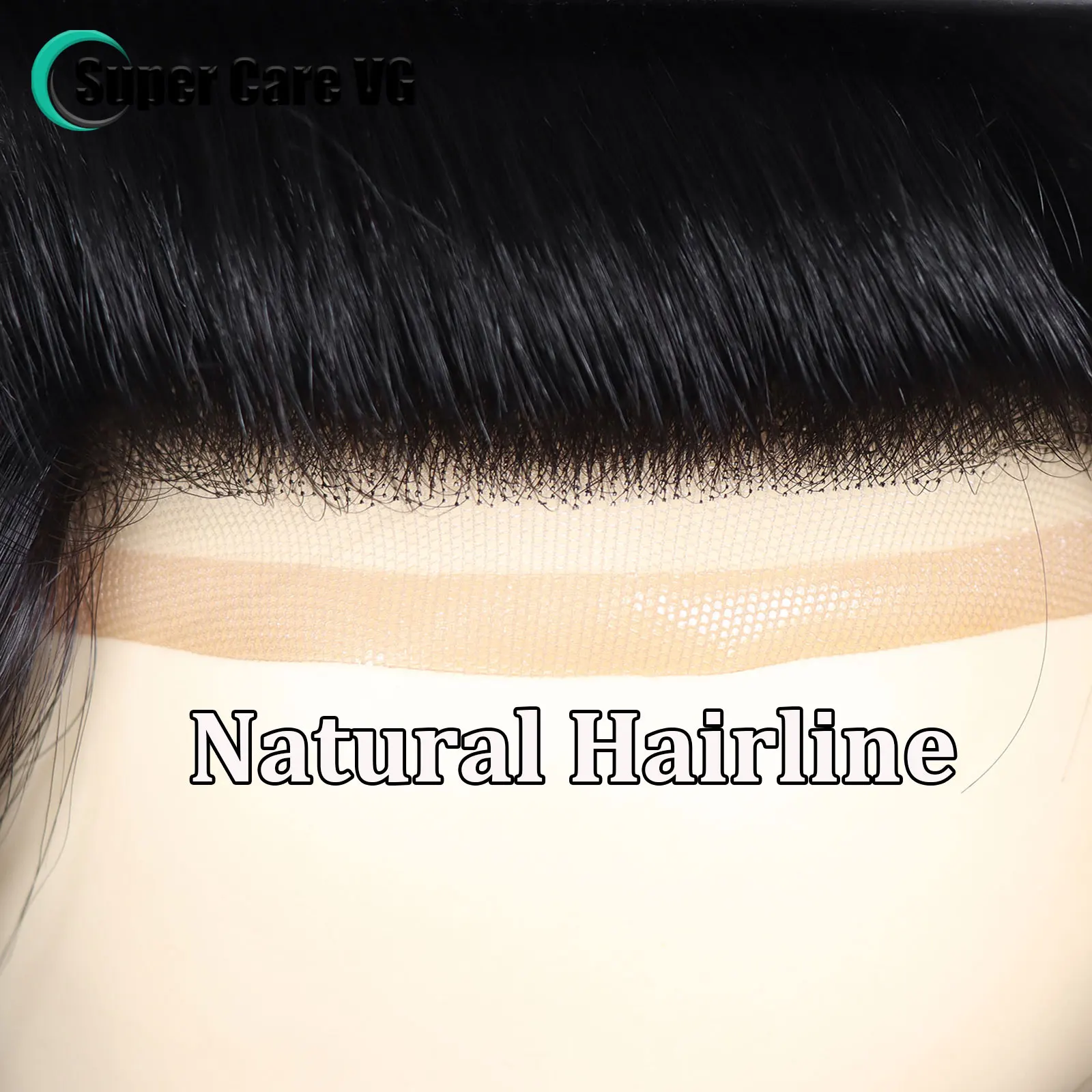 6*8/ 6*9/ 7*10/8*10 Lace With PU Toupee Men Breathable French Lace Front Men's Wig Human Hair Toupee Men's Replacement Systems