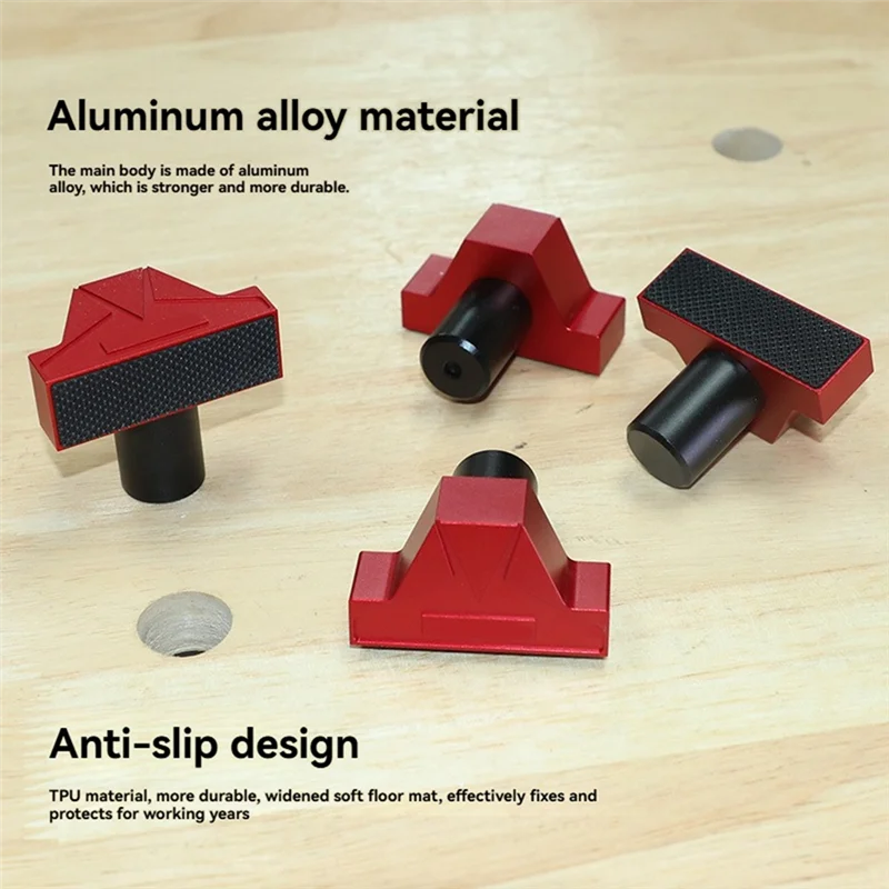 

BMBY-Woodworking Table Limit Block Woodworking Bench Stops Woodworking Table Limit Block Workbench 20Mm