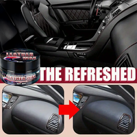 Car Interior Refurbishment Wax - Plastic Part Update, Interior Shine Wax, Tire Protection,Protects Interiors on Smooth Surface