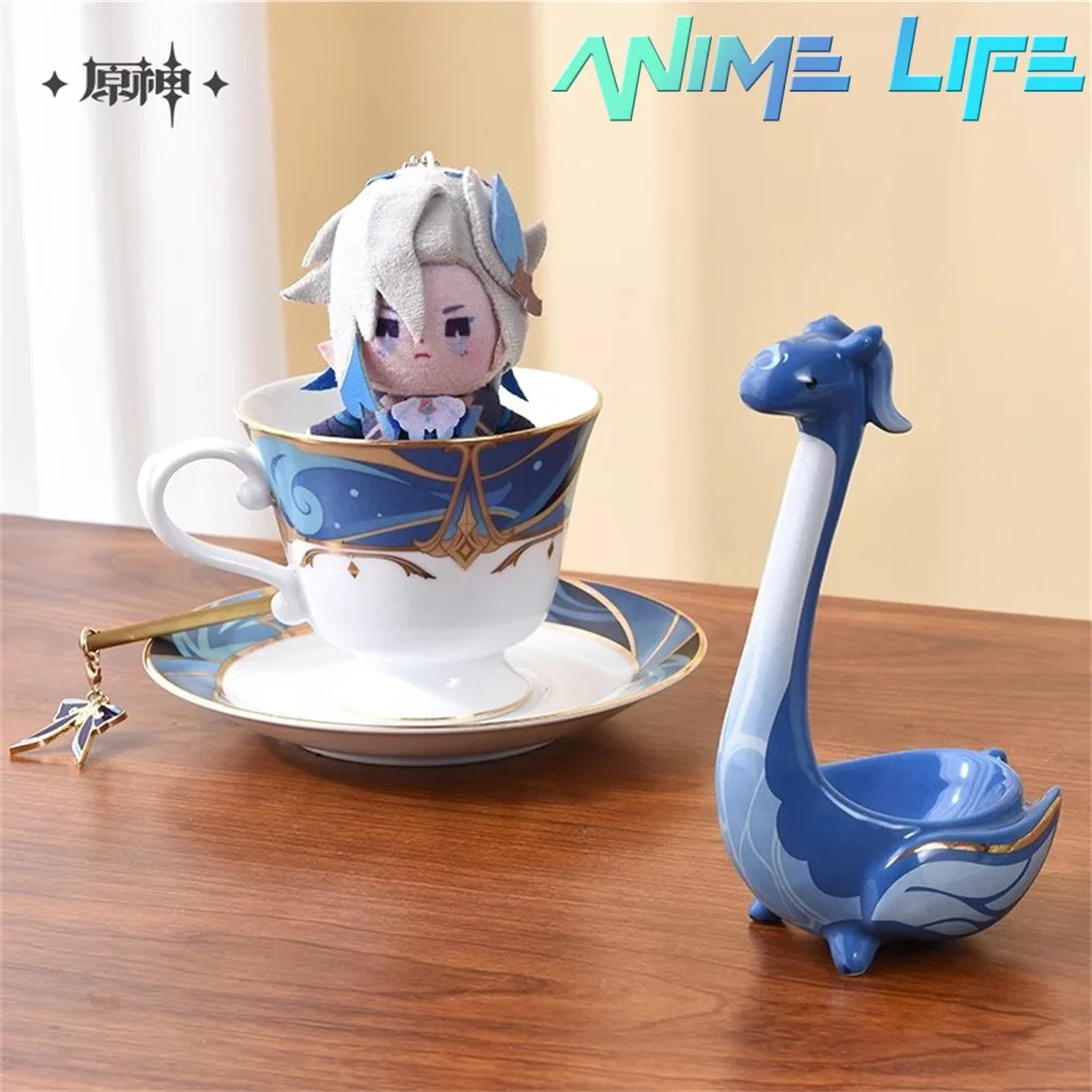 

Game Genshin Impact Official Original Neuvillette Sea Animal Spoon Accessories Cosplay Kids Gift Pre-order