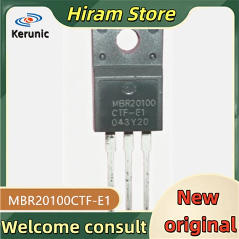 10PCS MBR20100CTF-E1 New and Original MBR20100CTF MBR20100CT MBR20100