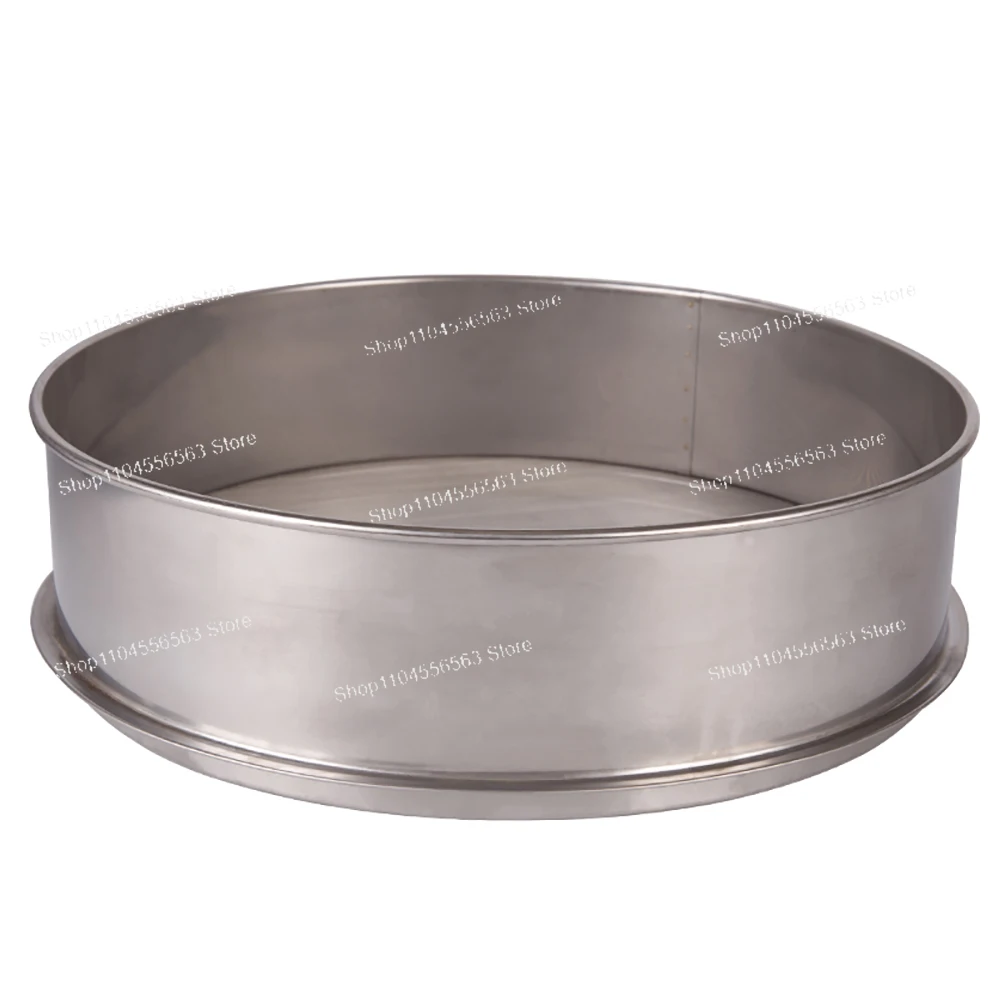 Diameter 30CM Height 10CM SUS All Stainless Steel Sieve For Electric Vibrating Machine Optional Mesh