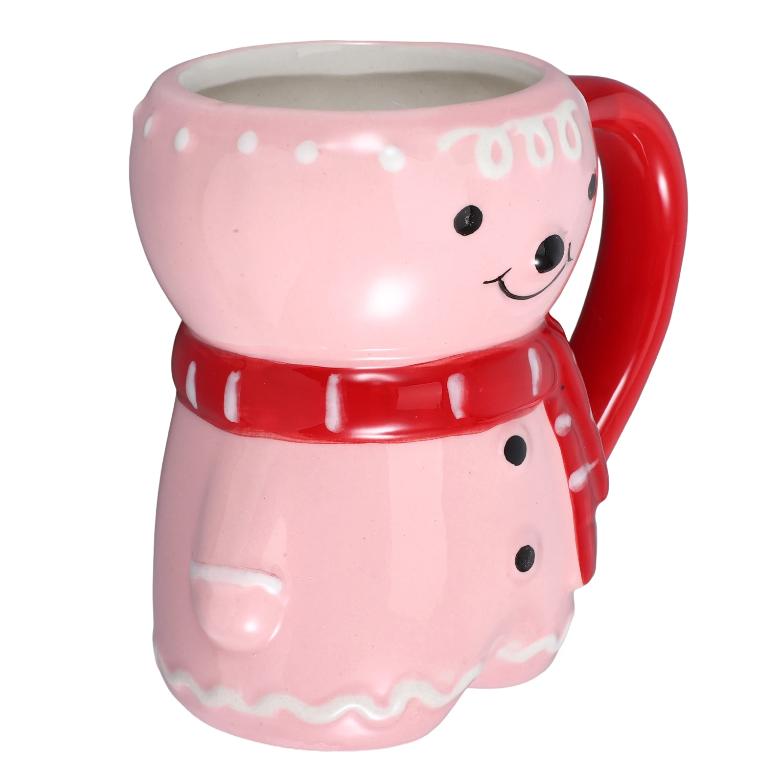 

Gingerbread Man Christmas Ceramic Mug Coffee Tea Cup Unique Design Vivify Holiday Vibe Safe Assured Use Home Office Book Bar