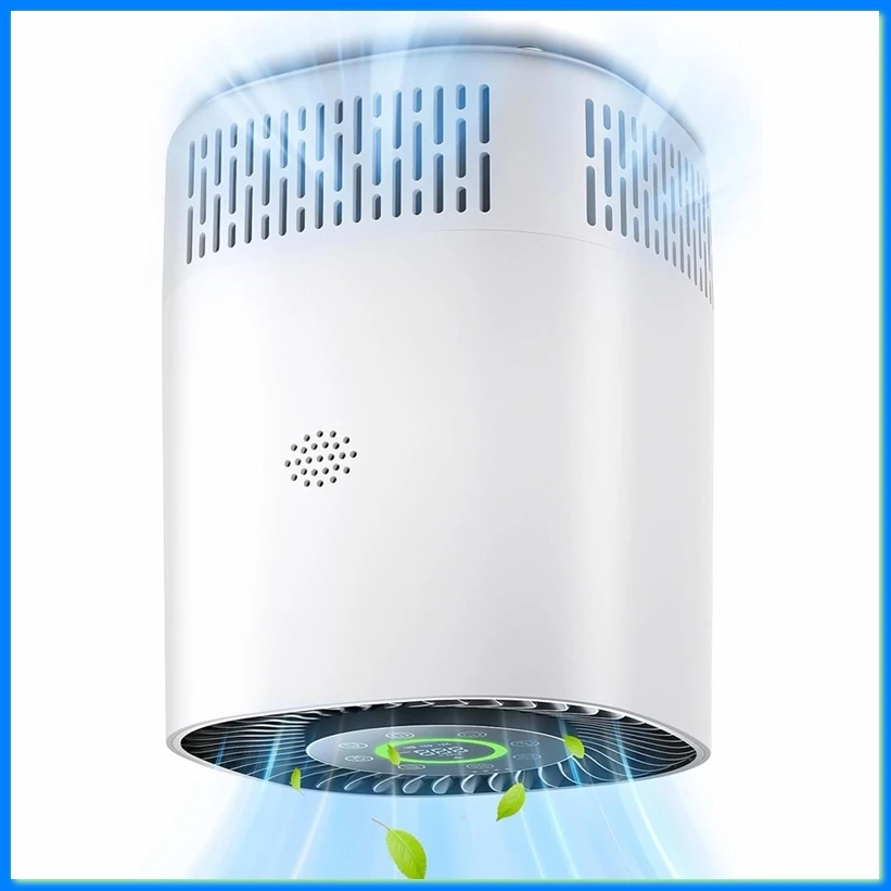 

Air Purifiers for Home Up to 650 Ft²,H13 True HEPA Air Filter for Pets Dust Odor Pollutants,PM2.5 Monitor, WiFi Control-A21R