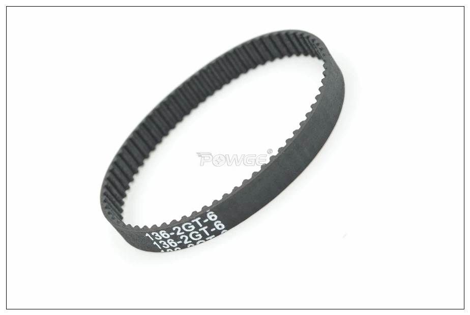 POWGE 130/132/134/136/138 2GT Timing Belt W=6/9mm Teeth 65/66/67/68/69 2MGT Synchronous Belt Small Backlash Linear Motion 3D